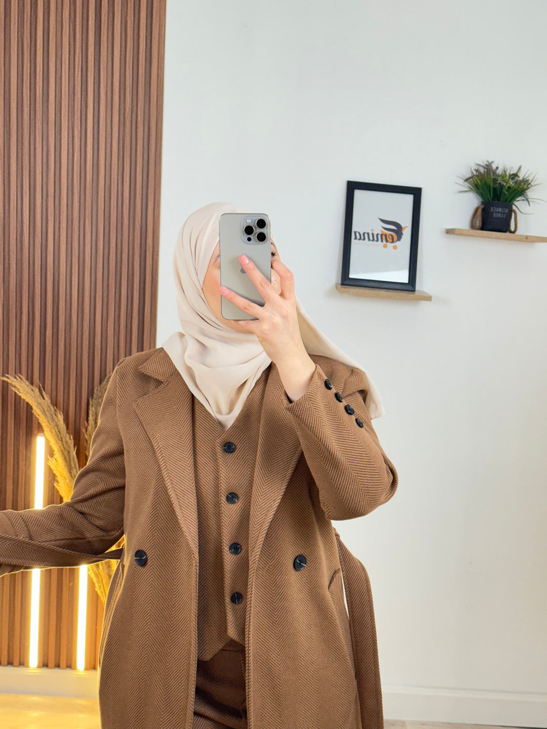 Ensemble 3 pièces Cachemire