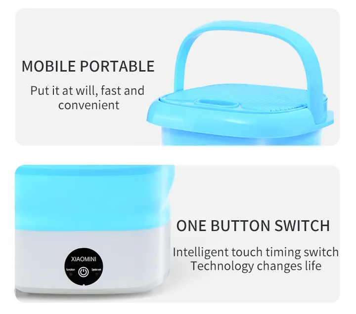 Mini Machine A Laver - آلة الغسيل المحمولة القابلة للطي