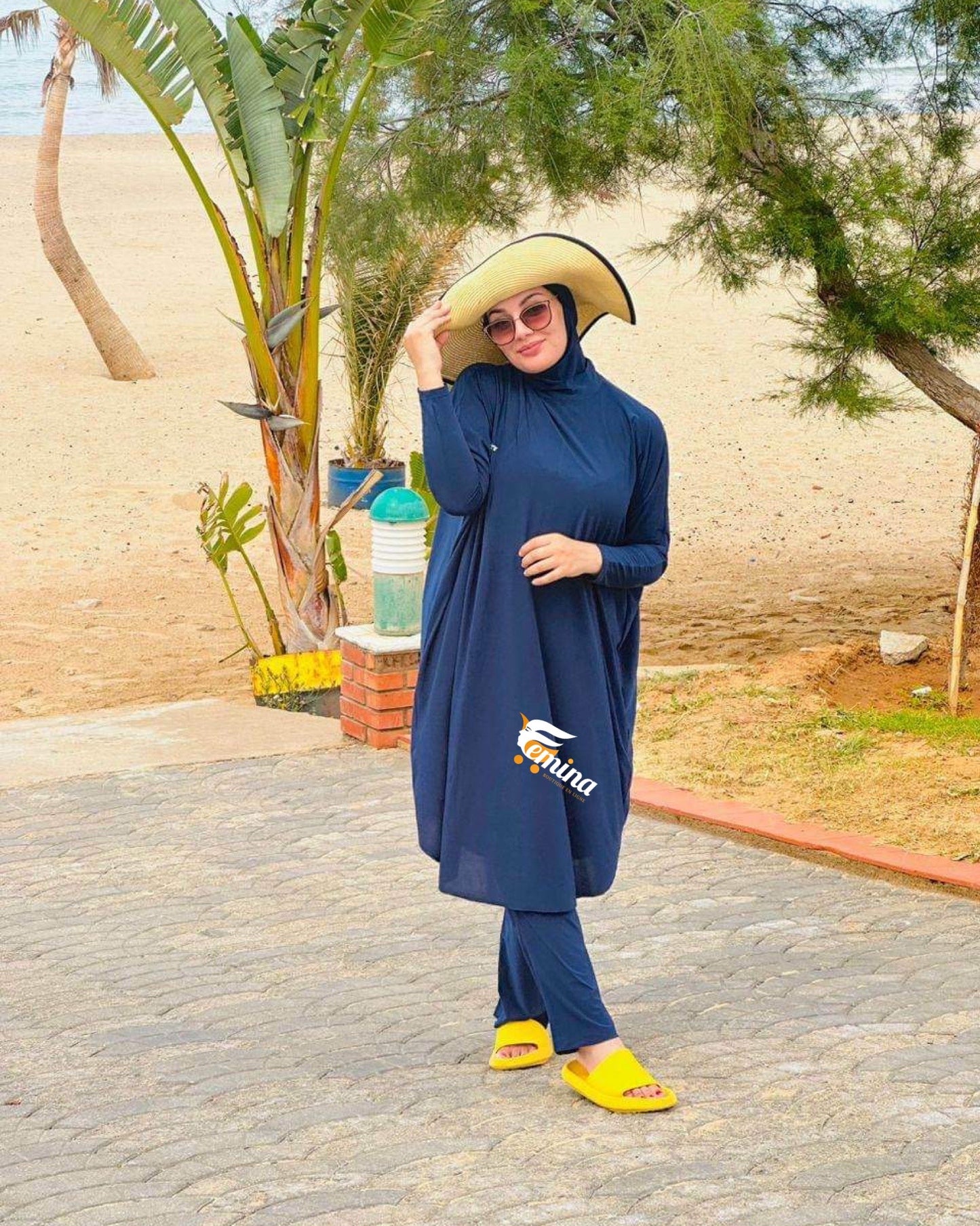 Burkini Jelbab 3 pièces