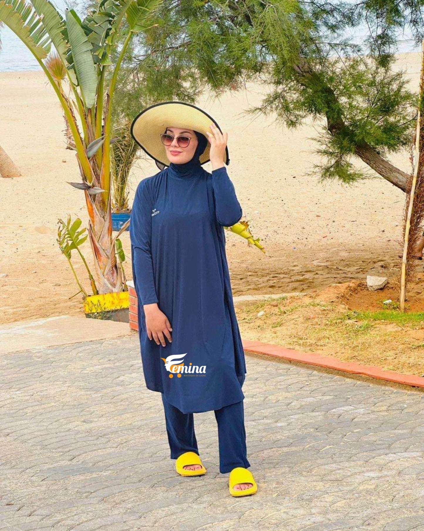 Burkini Jelbab 3 pièces
