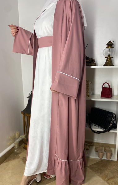 Abaya El Djawhara avec une robe