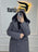 Manteau cachemire avec capuche