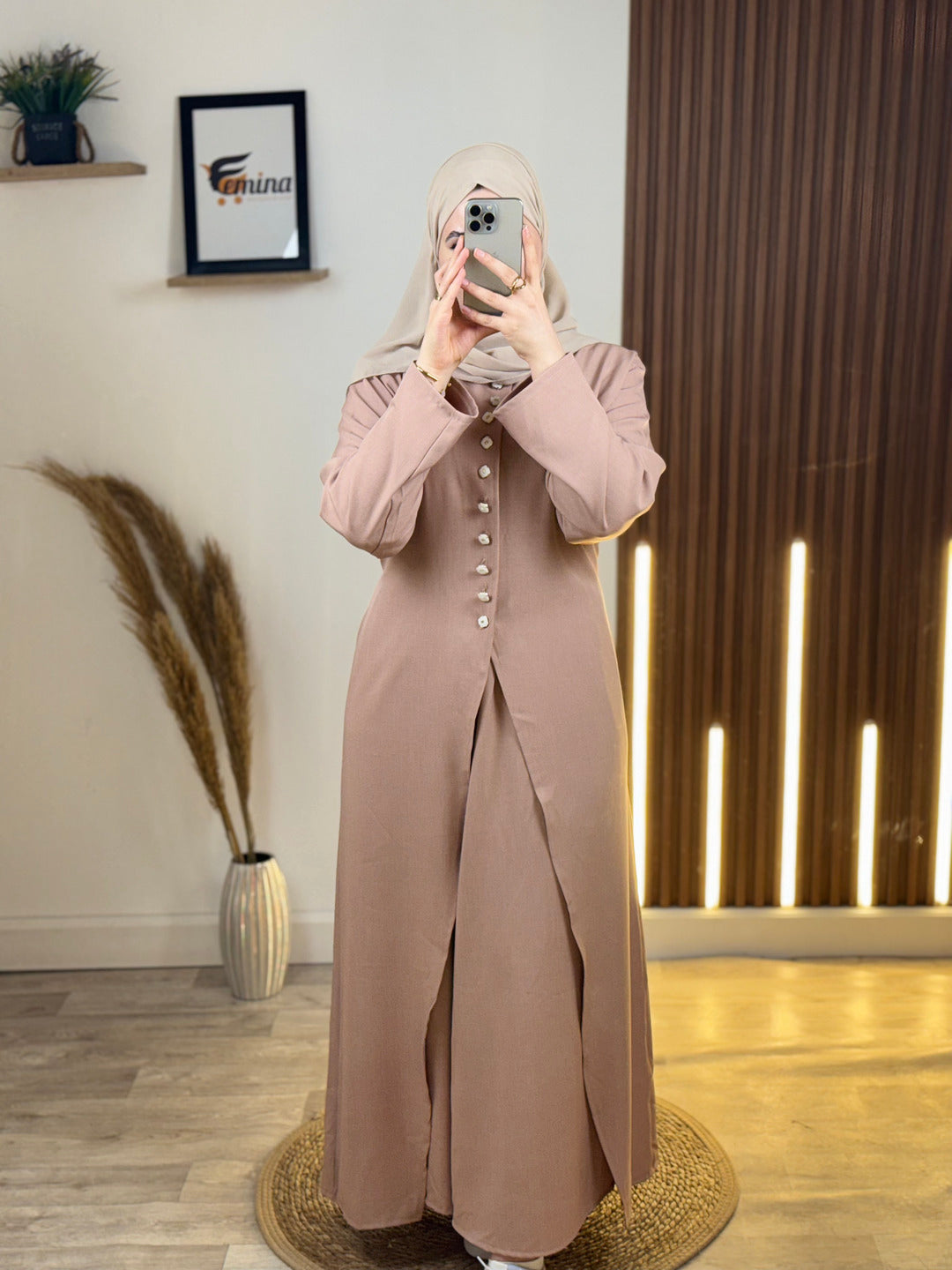 Robe Longue + Jupe