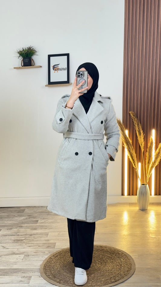 Manteau Demi (cachemire italien)