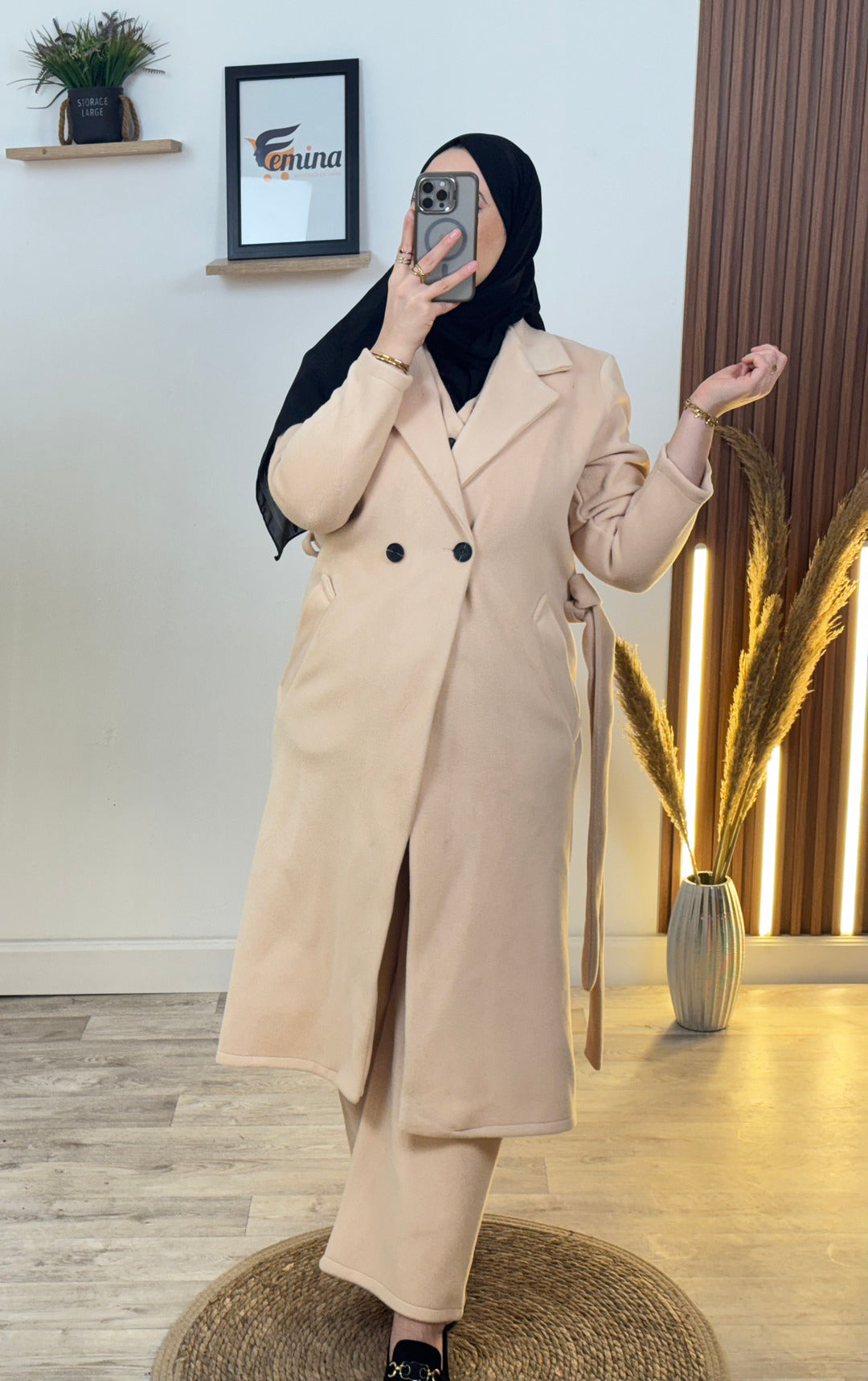 Ensemble 3 pièces Cachemire