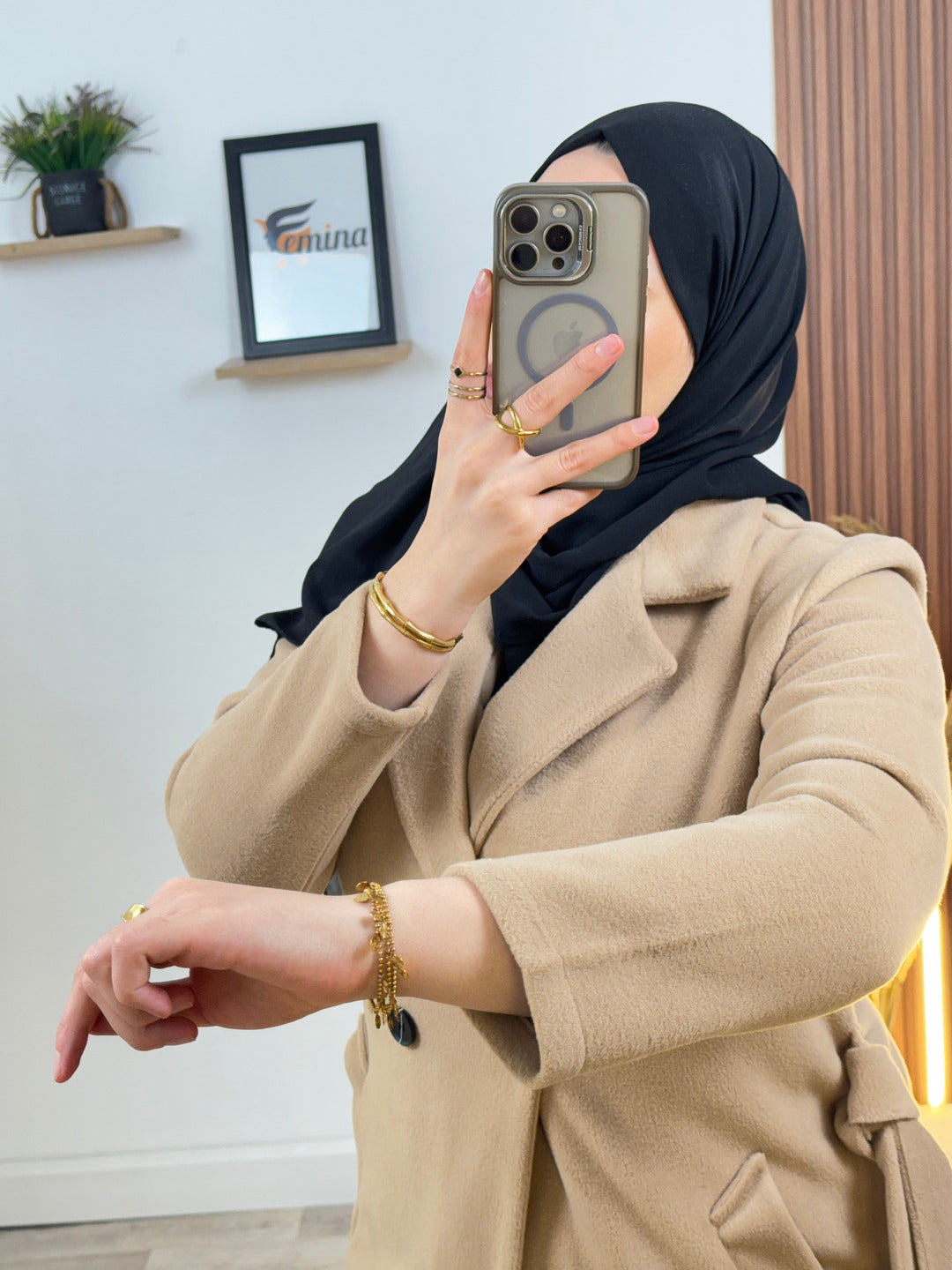 Ensemble 3 pièces Cachemire