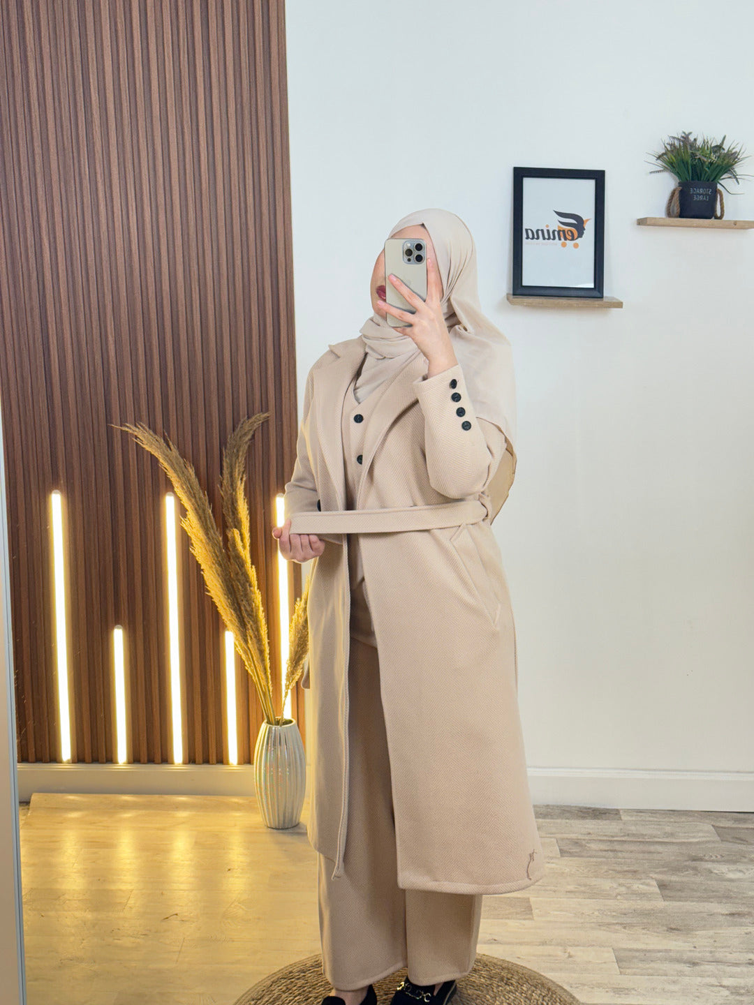 Ensemble 3 pièces Cachemire