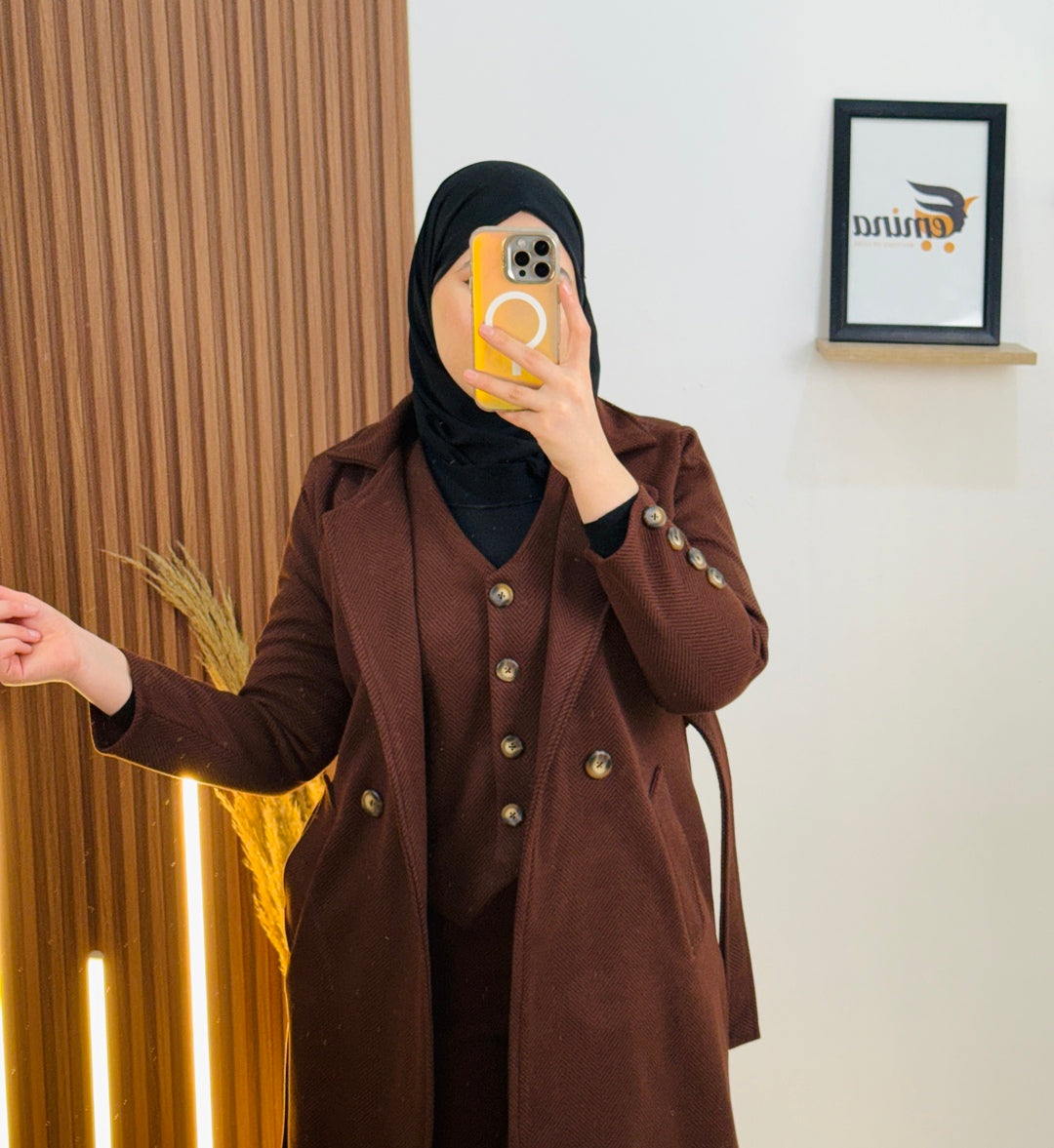 Ensemble 3 pièces Cachemire