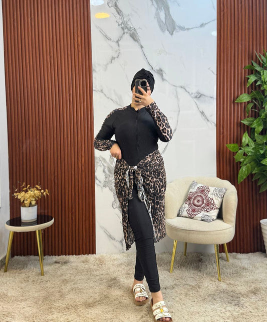 Burkini Shein tigre (4 pièces)